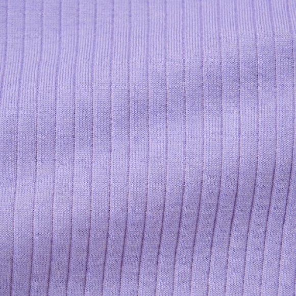 XS Uniqlo wool purple short sleeve top - Picture 2 of 5